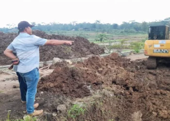 Desa Matangaji Terus Tingkatkan PAD Desa Dengan Buat Wisata Kolam Renang Baru