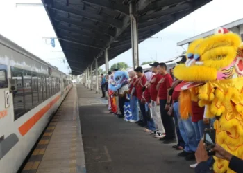 KAI Sajikan Tarian Naga-Barongsai Sambut Tahun Baru Imlek 2577