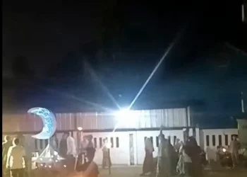 Malam Takbiran Meriah di Desa Penpen Cirebon